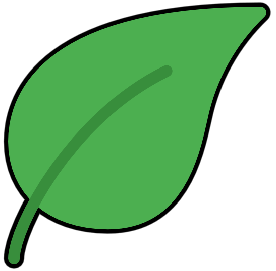 Logo: Grünes Blatt